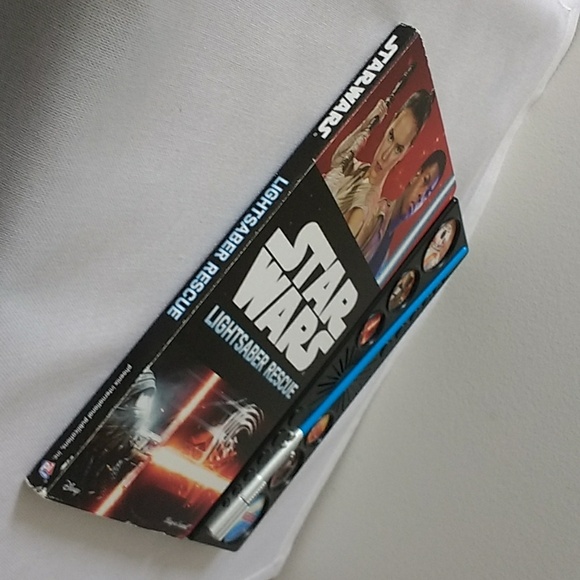 Star Wars Lightsaber Rescue play-a-sound book - Picture 4 of 5